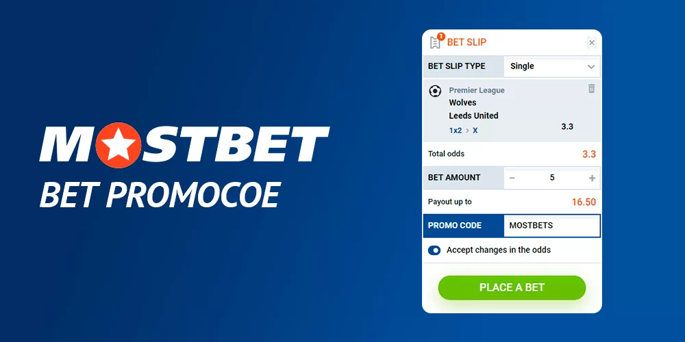 Promo Codes for Betting Mostbet