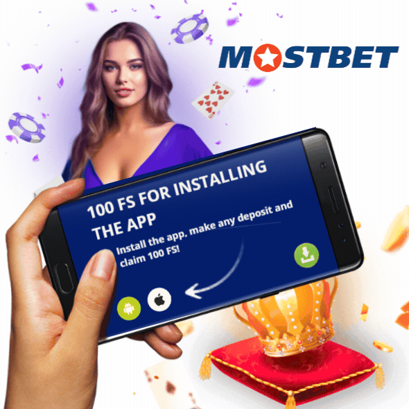 Freespins for downloads app Mostbet